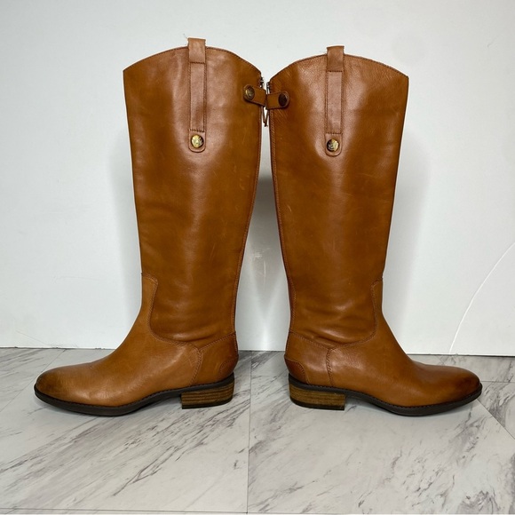Sam Edelman Penny Brown Leather Riding Boot 6M - Picture 8 of 16